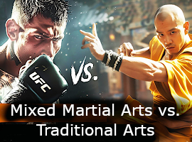 Mixed martial arts vs. traditional arts